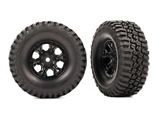 Traxxas Tires Wheels Assembled Black 1.0 Wheels Bfg Mud-terrain Ta Km3 2.