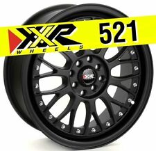 Xxr 521 17x7 5x100 5x114.3 38 Flat Black Wheel