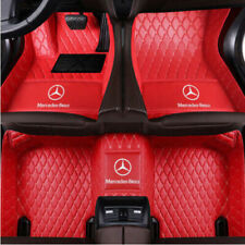 Fit Mercedes-benz 1998-2024 All Model Waterproof Luxury Carpets Car Floor Mats