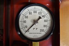 Snap-on Tools Pressure Guage In Metal Box With Max. Recording Needle
