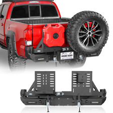 Steel Rear Bumper Tire Carrier Wjerry Can Holder For Toyota Tacoma 2016-2023