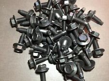 50 Pcs 516-18 X 1 Fender Body Indented Hex Head Flange Washer Bolts Fits Dodge