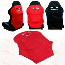 X1 Red Racing Seat Protector Cover Pure Cotton Seat Dust Boot Jdm Bride Racing