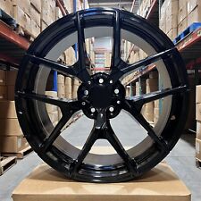 18 Amg Style Gloss Black Wheels Rims Fits Mercedes Benz S Class S430 S500 S550