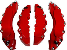 Big Medium Red Car Brake Caliper Covers 4pc Frear Attached With Brembo Logo