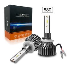 Pair Of 880 881 899 Led Fog Driving Light Bulb Conversion Kit Super White Lamp