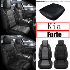 Front Rear Car 25seat Covers Pu Leather For Kia Forte 2014-2023 Cushion Pad