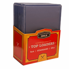 Cardboard Gold Top Loaders 3x4 Standard Top-loader Cbg 25 Count Package