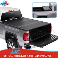 6.5ft Frp Hard Truck Bed Tonneau Cover Fit 2015-2021 2022 Ford F150 F-150 4-fold