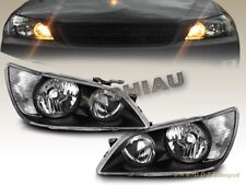 Fit For Set Of Oe Style Black Hid Version Headlights For 2001-2005 Lexus Is300