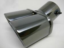 Stainless Steel Exhaust Tip 3 Inlet 2.9 Dual Outlet 6.7 Long