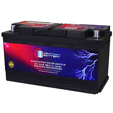 Mighty Max Battery Mm-h8 Group 49 12v 95ah 160rc 900 Cca Agm Car Battery