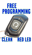 Clean Code Alarm Upgraded Version Keyless Remote Start Red Led Fob Cat1 H50t67
