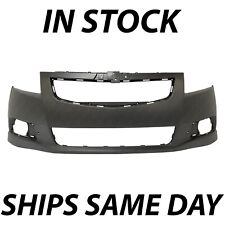 New Primered- Front Bumper Cover Replacement Fascia For 2011-2014 Chevy Cruze Rs
