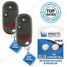 2 Pack New Keyless Entry Key Fob Remote For A 2003 Honda Element 2 Btn Fob