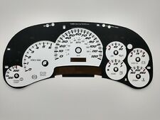 Us Speedo Silverado Ss Gauge Face Overlay Gm Clusters 03-05 2500 Gas Led Edition