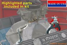 For Mopar 383 400 High-rise Intake Manifold Throttle Cable Bracket Mounting Kit