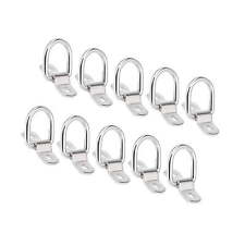 10pcs D Ring Tie Down Anchor Anchor Lashing Ring For Trailer Truck Vehicle Boat