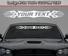 Design 120 Custom Decal Sticker Vinyl Graphic Windshield Window Tribal Truck