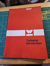 Genuine Weber Carburetor Technical Introduction Manual Reprint From 1979