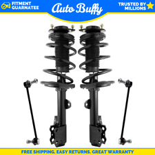 Unity 4pcs Front Strut And Coil Spring Sway Bar Link For 2009-16 Toyota Venza