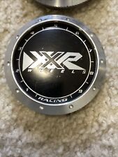 Xxr Black Silver Wheel Center Cap 1piece