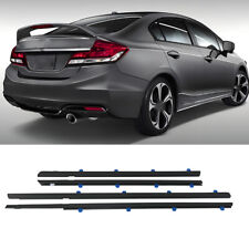 For Honda Civic Sedan Si 2012-15 Outer Window Moulding Trim Weather Strips Seal