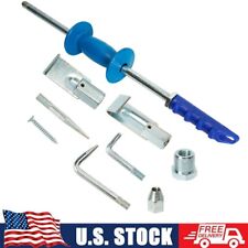 9pc 6 Way 5lb Dent Puller Slide Hammer Kit Auto Body Sheet Metal Repair Diy Tool