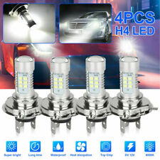 4x H4 9003 Hb2 6000k Led Headlight High Low Beam Bulbs Kit Super Bright White