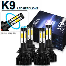 For Jeep Grand Cherokee 2000-2010 4-sides 6500k Led Headlight High Low Beam 4pcs