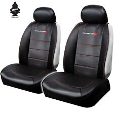 Car Truck Suv Seat Covers Set For Dodge Front Sideless Black Universal Size Pair