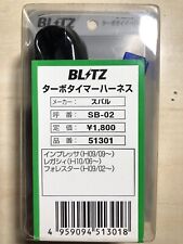 Blitz Turbo Timer Harness Forimprezaforesterlegacy Sb-02 51301 Jdm