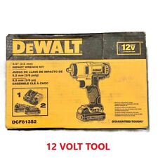 Dewalt Dcf813s2 12-volt Max 12v 38-inch Cordless Impact Wrench Kit