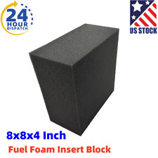 Fuel Cell Foam 8x8x4 Inch For Gas Gasoline E85 Alcohol Safety Insert Block