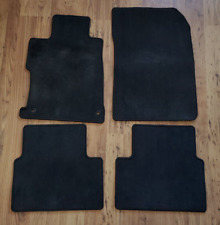 2012 2013 2014 2015 Honda Civic Oem Black Floor Mats Carpets Set Read