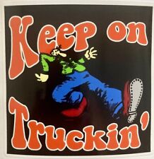 Rat Rod Hot Rod Rat Fink Vintage Racing Sticker Keep On Truckin Oil