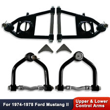For Ford Mustang Ii 1974-78 Front Suspension Tubular Upper Lower Control Arms