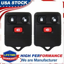 2 Replacement Keyless Entry Remote Control Car Key Fob Clicker Transmitter Alarm