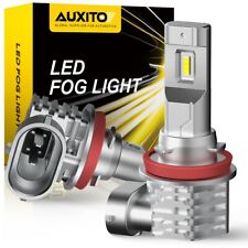 Auxito Led Fog Light Bulb H11 High Power Lamp 6500k White Foglight Bulbs Drl Kit
