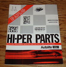 1969 Ford Hi-per Parts High Performance Brochure 390 406 427 428 Cid Engines