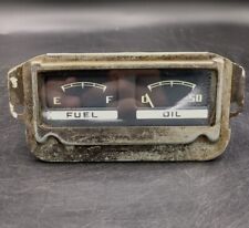 1952 - 1956 Willys Jeep Vintage Gauge Cluster Fuel Gasoline Oil Pressure Scta