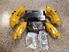 New Cadillac Cts-v 6 Piston Yellow Brembo Calipers Front Rear Wpads Pins Zl1