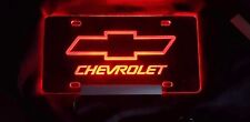 Chevrolet Logo Led License Plate