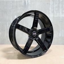 Str Wheel Str607 22 22x9 5x115 Gloss Black Wheel 4x