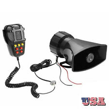 12v Universal Car Warning Alarm 7 Sound Warning Siren Horn Loud Speaker I6g4