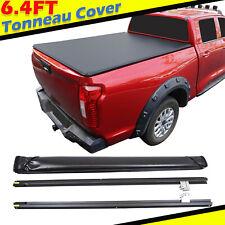 6.4ft Roll Up Truck Bed Tonneau Cover For 2002-2023 Dodge Ram 1500 Classic 2500