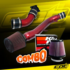 For 03-07 G35 3.5l V6 Automatic Red Cold Air Intake Kn Air Filter