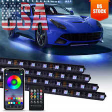 Car Rgb Led Underglow Lights Exterior Neon Light Kit App And Remote Control