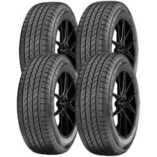 Qty 4 22565r17 Cooper Endeavor Plus 102h Sl Black Wall Tires