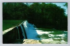 Desota State Park Al-alabama Scenic Desota Falls Vintage Souvenir Postcard